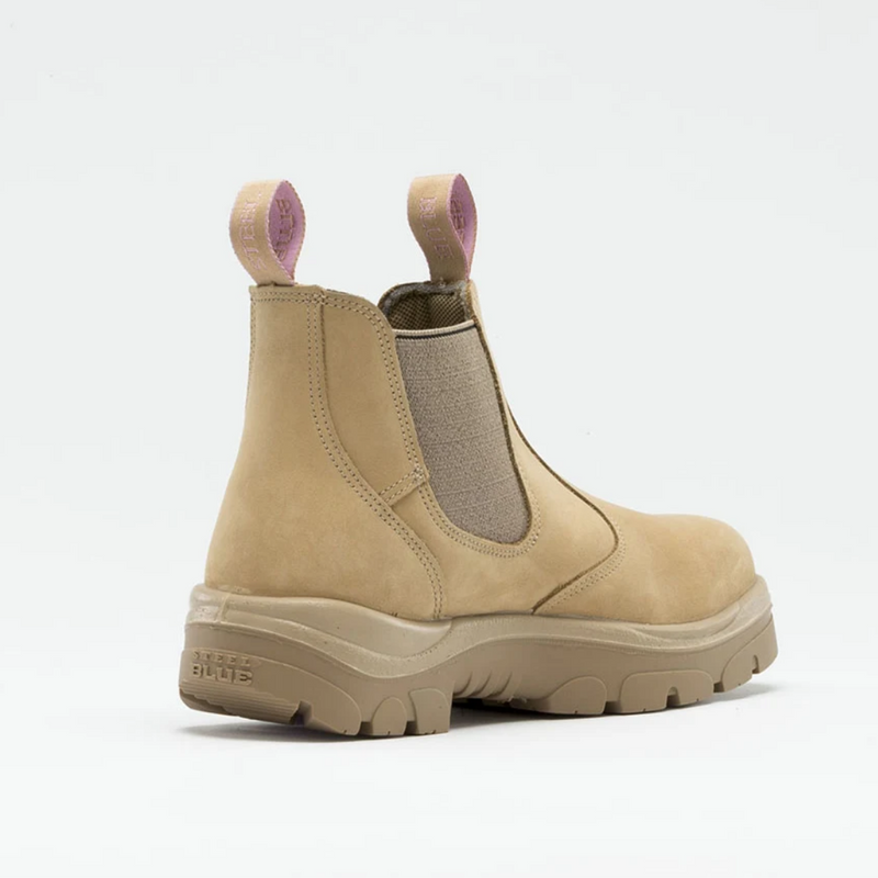 Steel blue elastic sided boots hot sale