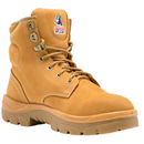 Steel Blue Ladies Argyle Lace Up Safety Boots - S512702