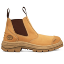Oliver Men's Elastic Sided Safety Boot - Wheat 55322