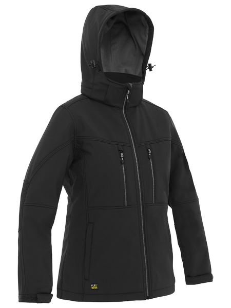 Bisley BJL6570 Women's FLX & MOVE Hooded Soft Shell Jacket BJL6570
