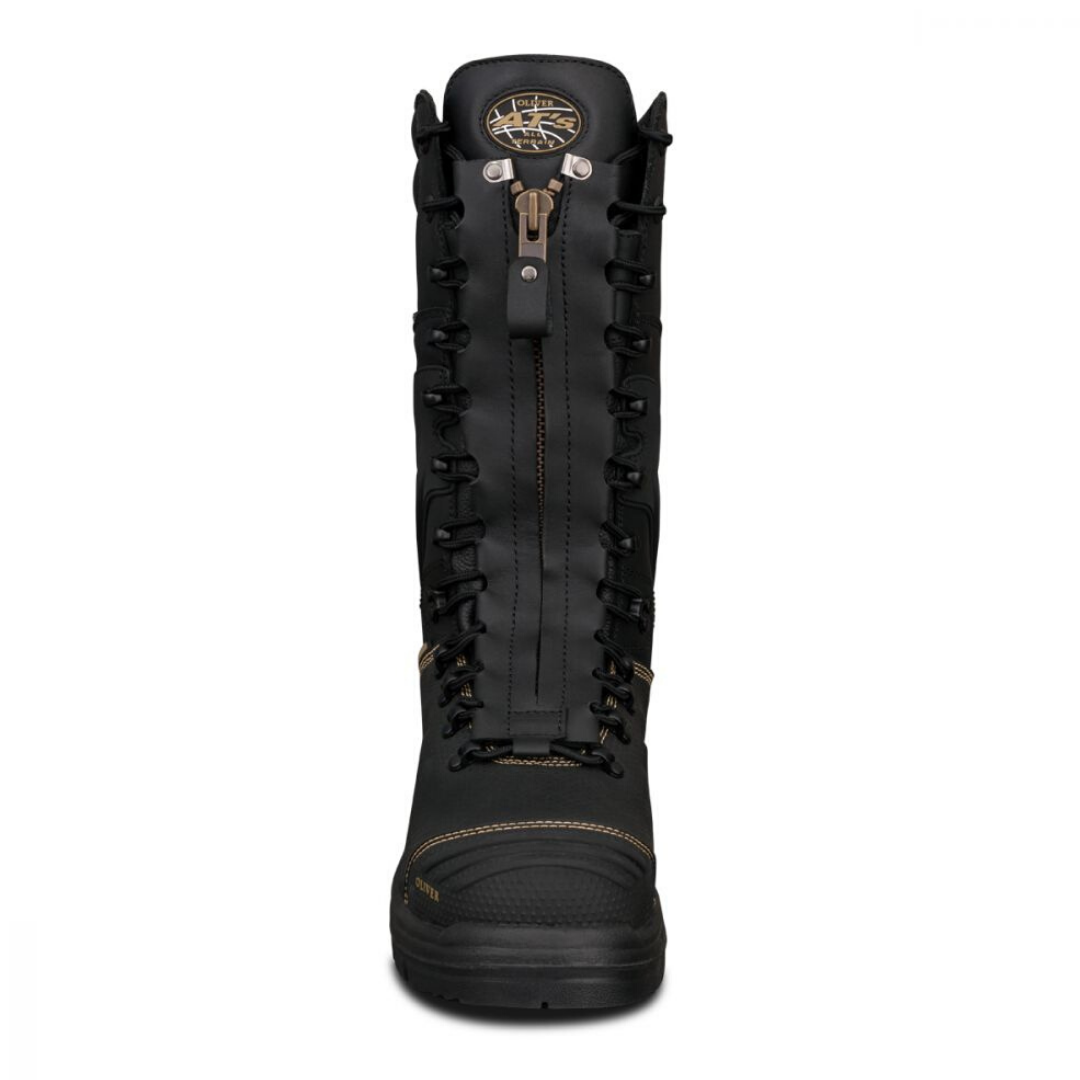 Oliver Men's Laced In Zip Mining Boot 65791