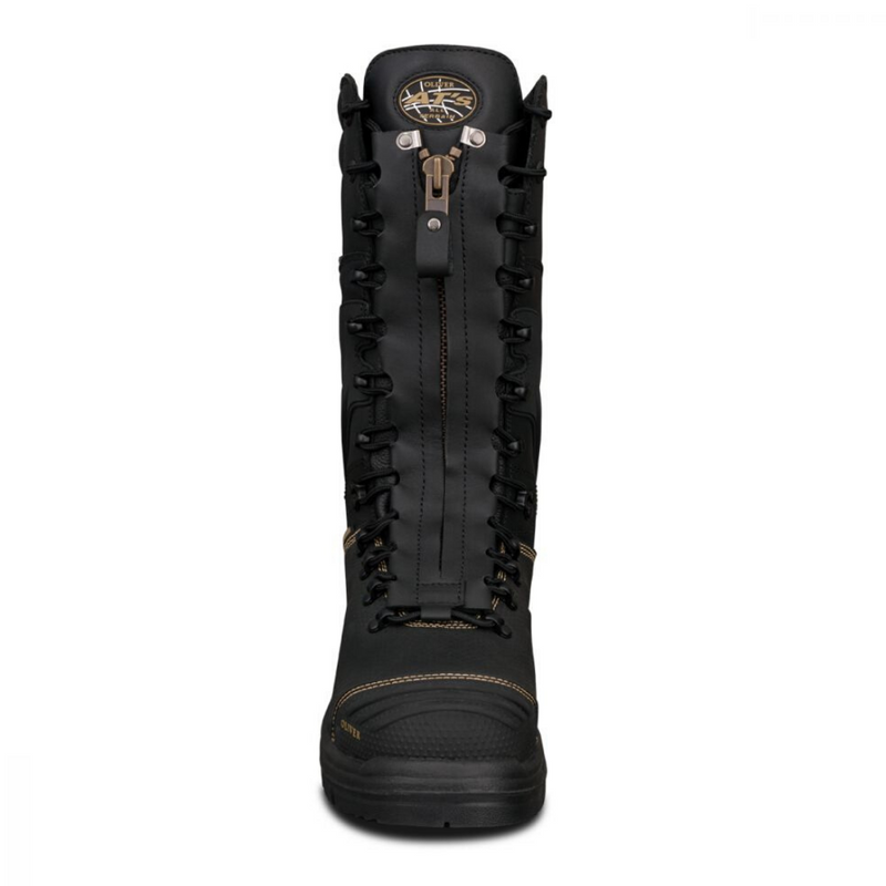 Leather 2025 mining boots