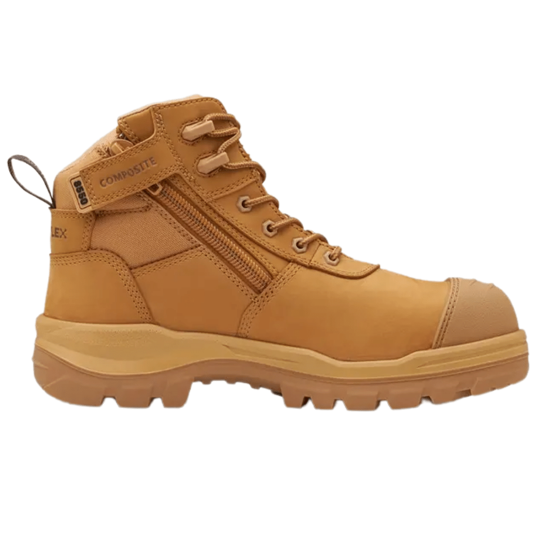 Blundstone 8550 Mens Rotoflex 135mm Height Safety Boot - Wheat