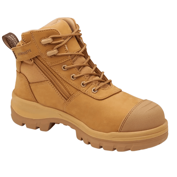 Blundstone 8550 Mens Rotoflex 135mm Height Safety Boot - Wheat