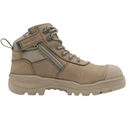Blundstone 8553 Mens Rotoflex 135mm Height Safety Boot - Stone Nubuck- B8553
