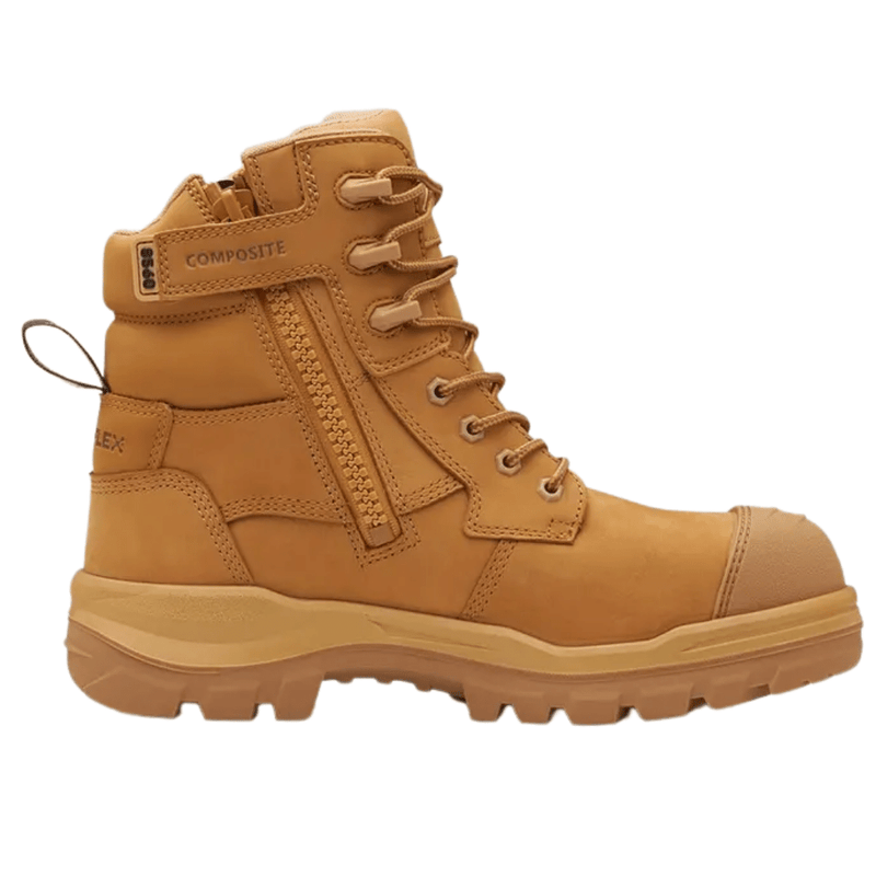 Blundstone 8560 Mens Rotoflex 150mm height Safety Boot - Wheat