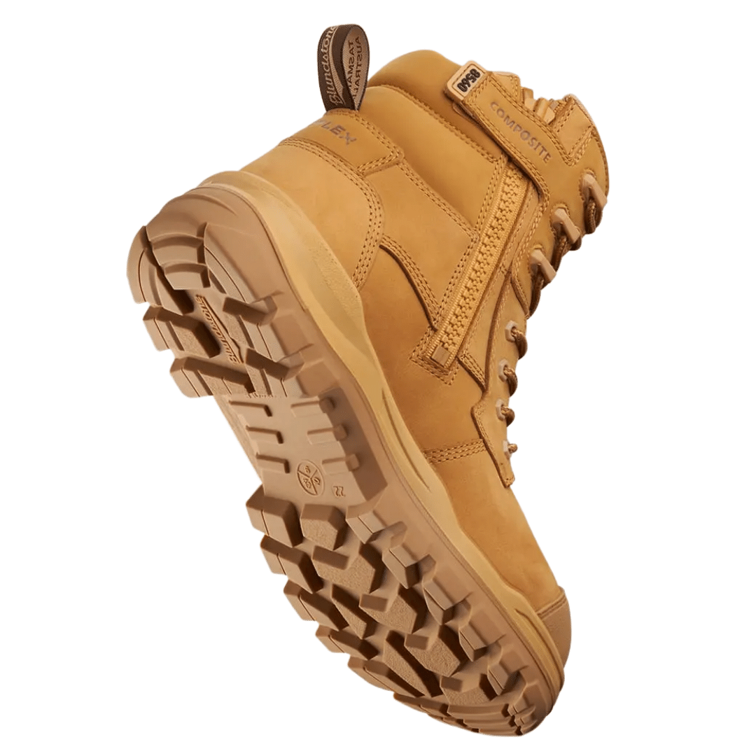 Blundstone 8560 Mens Rotoflex 150mm height Safety Boot - Wheat