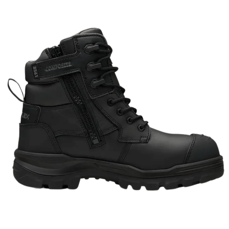 Blundstone 8561 Mens Rotoflex 150mm height Safety Boot - Black