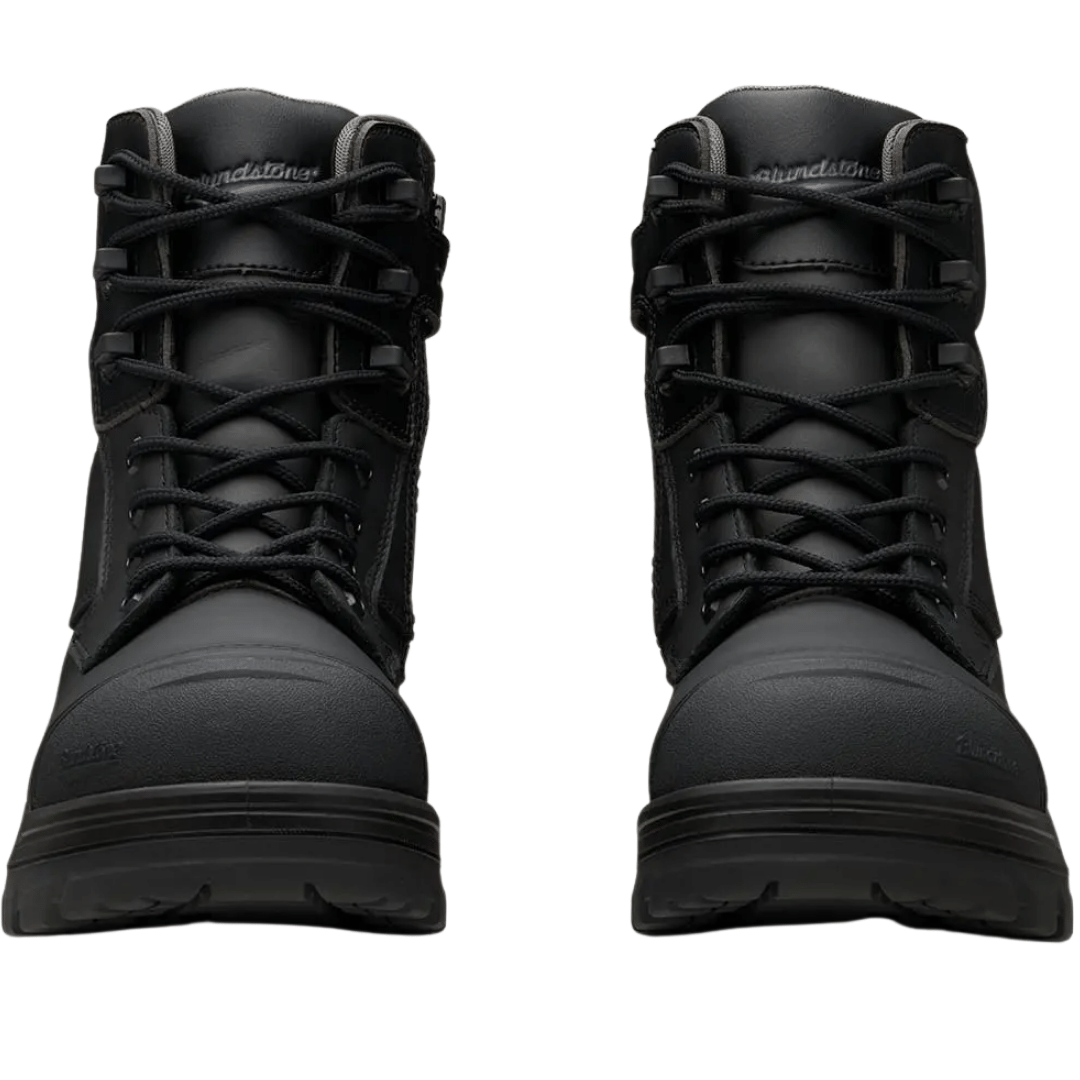 Blundstone 8561 Mens Rotoflex 150mm height Safety Boot - Black -B8561
