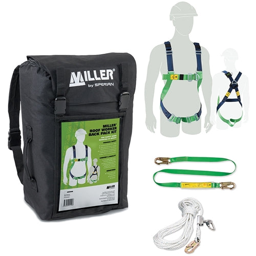 Miller® Roof Worker Back Pack Kit