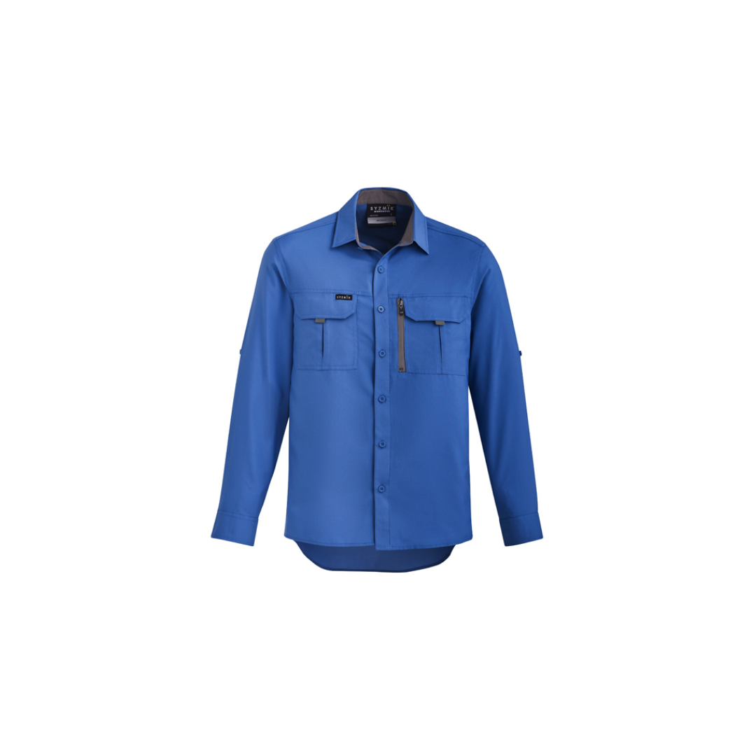 ZW460 Syzmik Men's L/Sleeve "Outdoor" Shirt