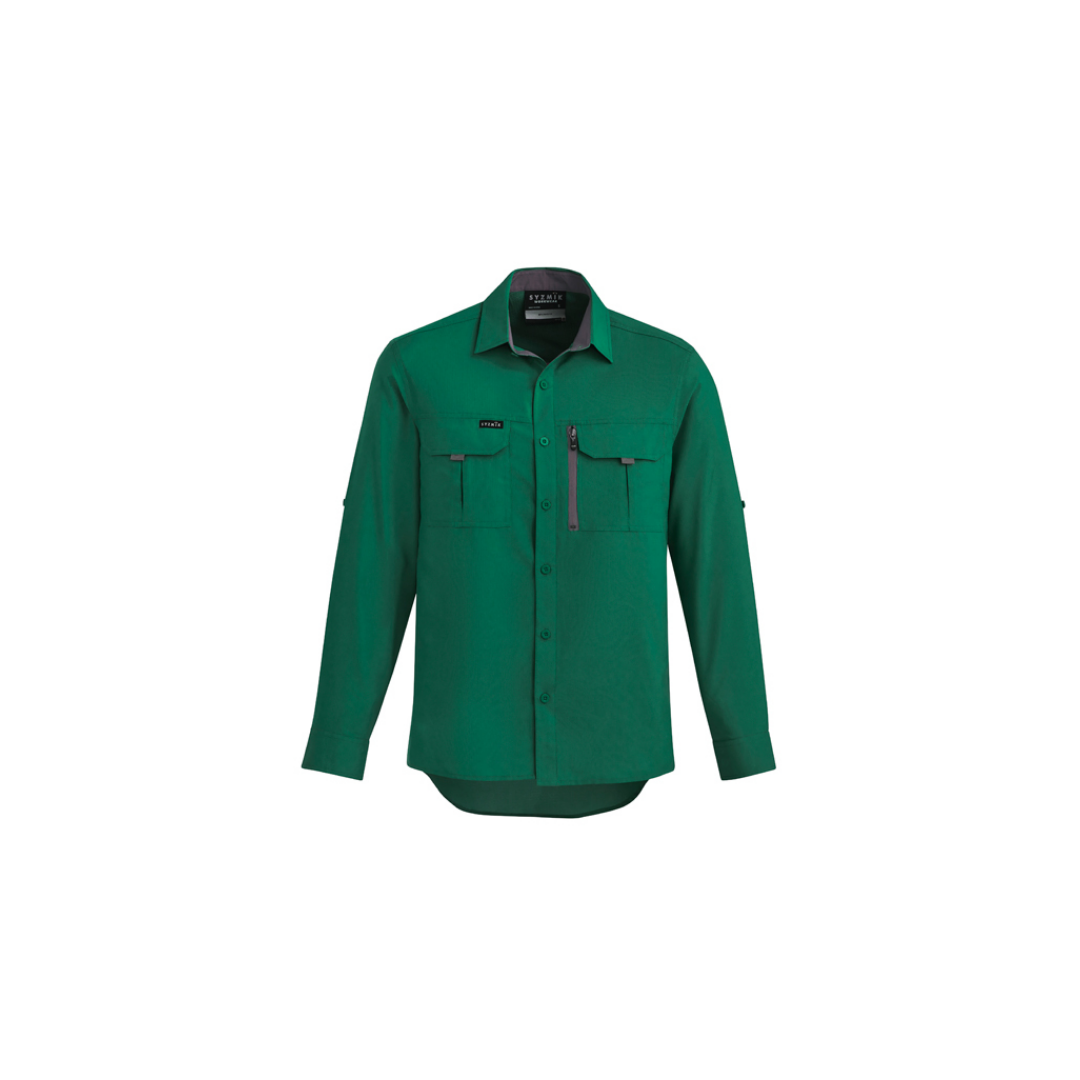 ZW460 Syzmik Men's L/Sleeve "Outdoor" Shirt