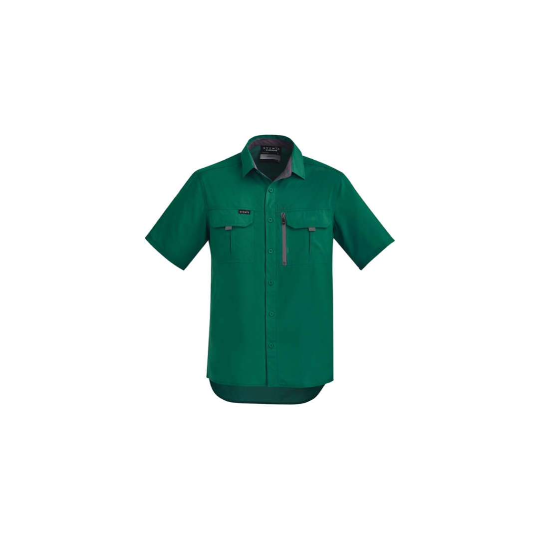 ZW465 Syzmik Men's S/Sleeve "Outdoor" Shirt