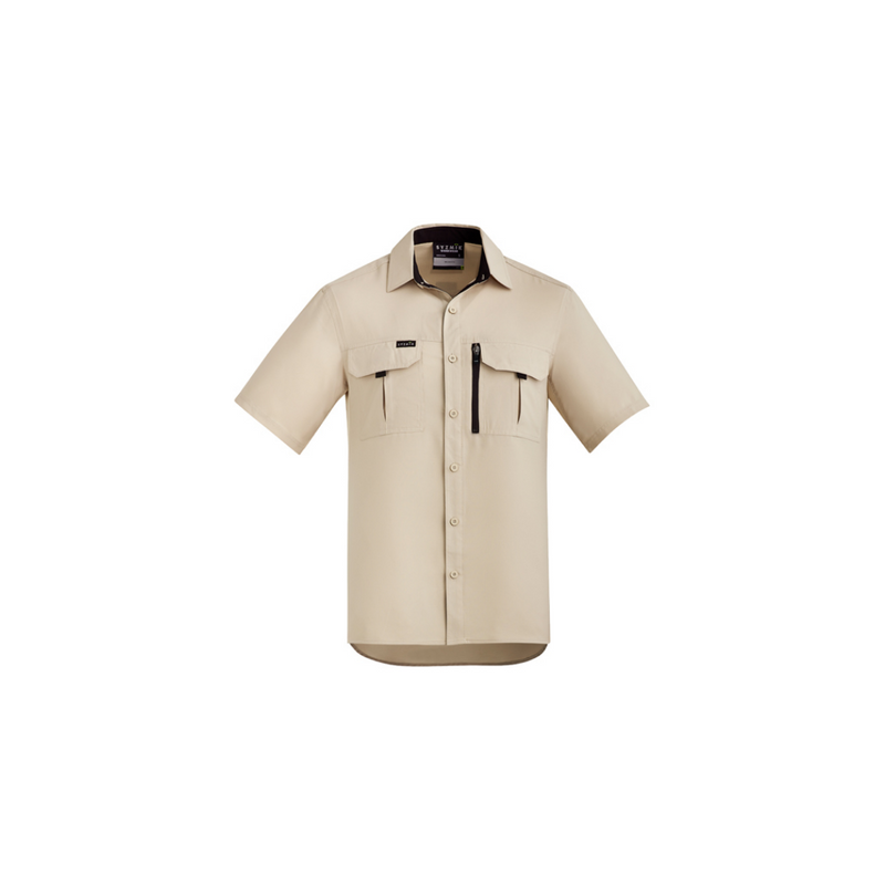ZW465 Syzmik Men's S/Sleeve "Outdoor" Shirt