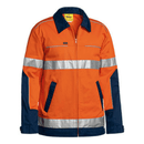 Bisley Men's Liquid Repellent Two Tone Hi Vis Jacket with Tape BJ6917T*