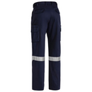 Bisley Men's 8 Pocket Cargo Pant 3M Reflective Tape BPC6007T