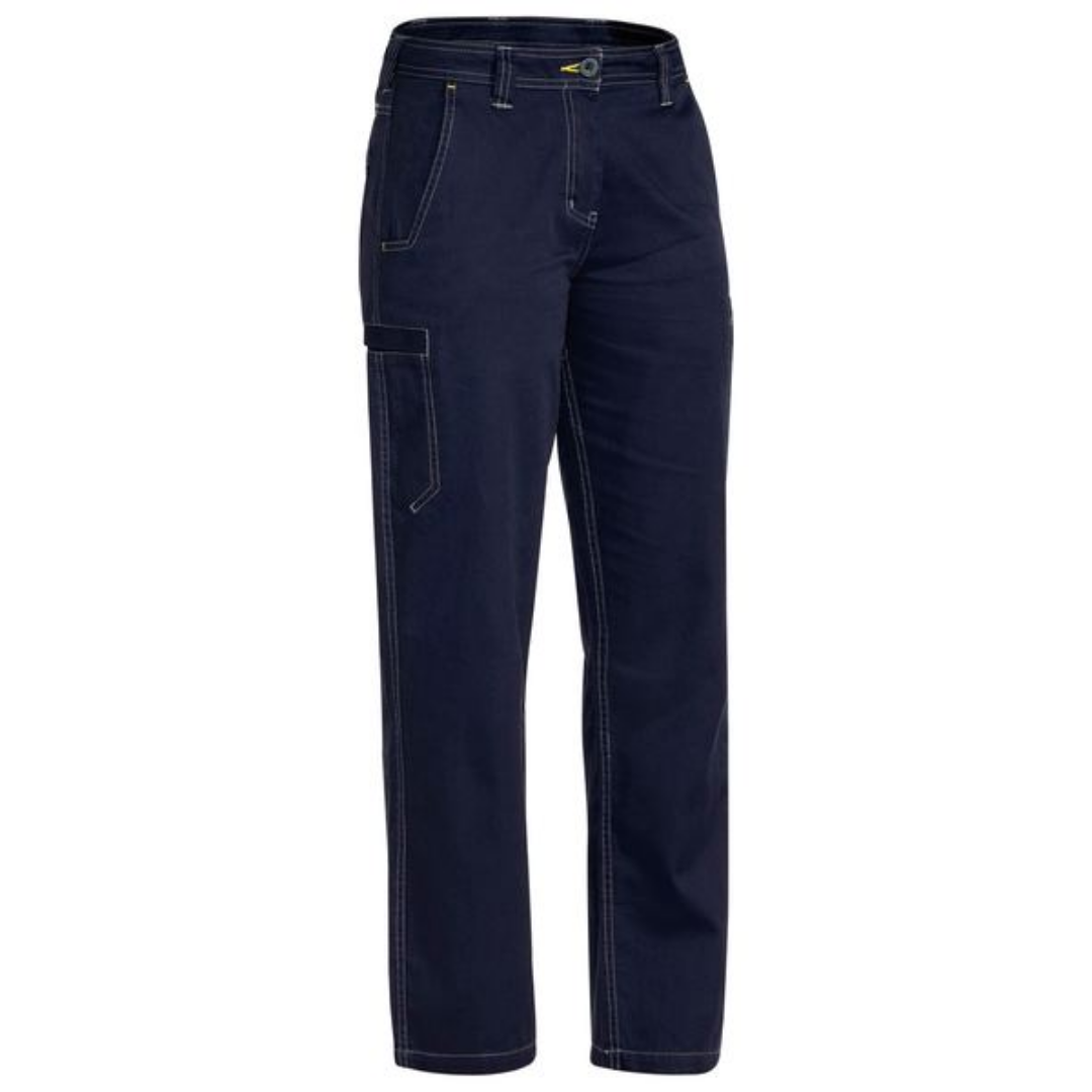 Bisley Women's Cool Vented L/Weight Cargo Pant BPL6431*