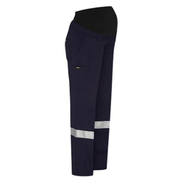 Bisley Women's Taped Maternity Drill Work Pant