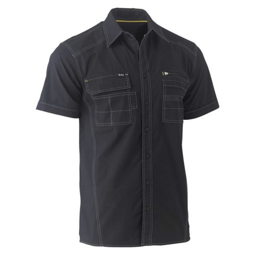Bisley Men's FLX & MOVE Utility Shirt S/Sleeve BS1144