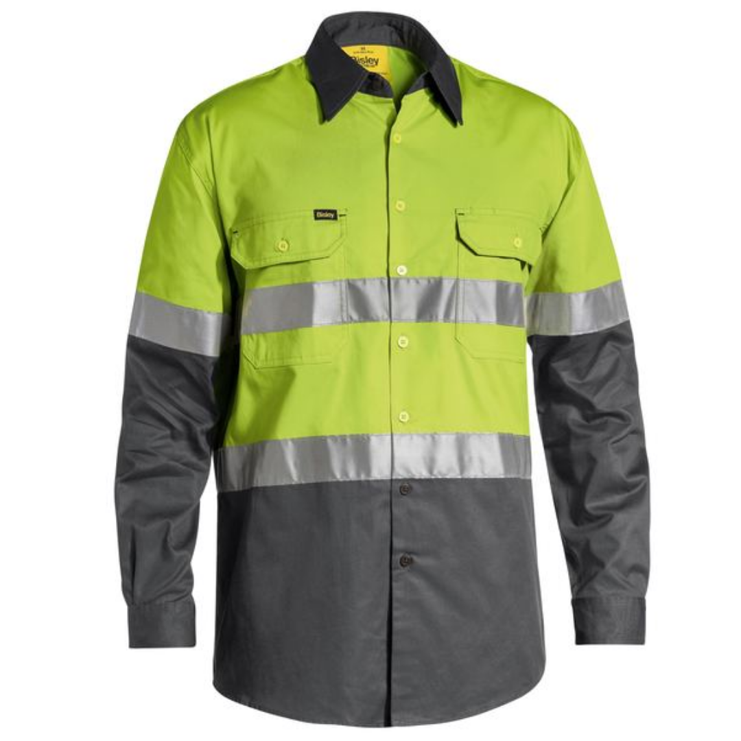 Bisley BS6696T Men's Taped Hi Vis Cool Lightweight Shirt