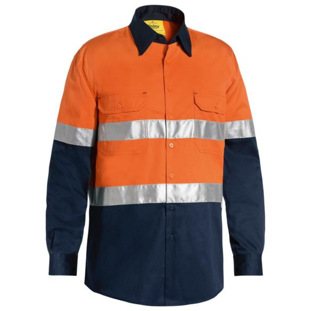 Bisley BS6696T Men's Taped Hi Vis Cool Lightweight Shirt