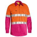 Bisley Men's Taped Hi Vis Cool Lightweight Shirt BS6696T