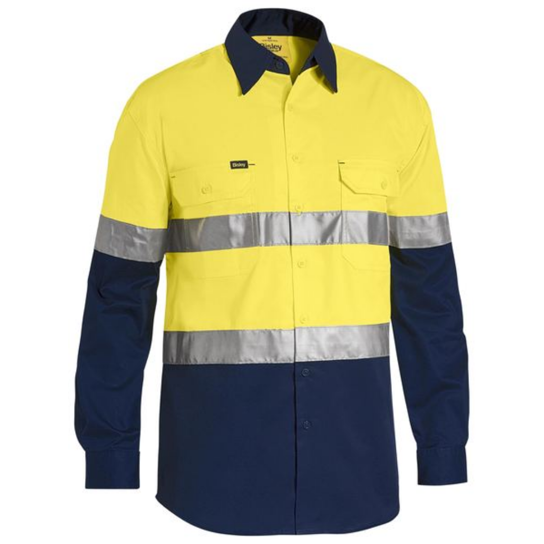 Bisley BS6696T Men's Taped Hi Vis Cool Lightweight Shirt