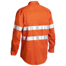 Bisley Mens Taped Hi Vis Cool Lightweight Drill Shirt BS6897