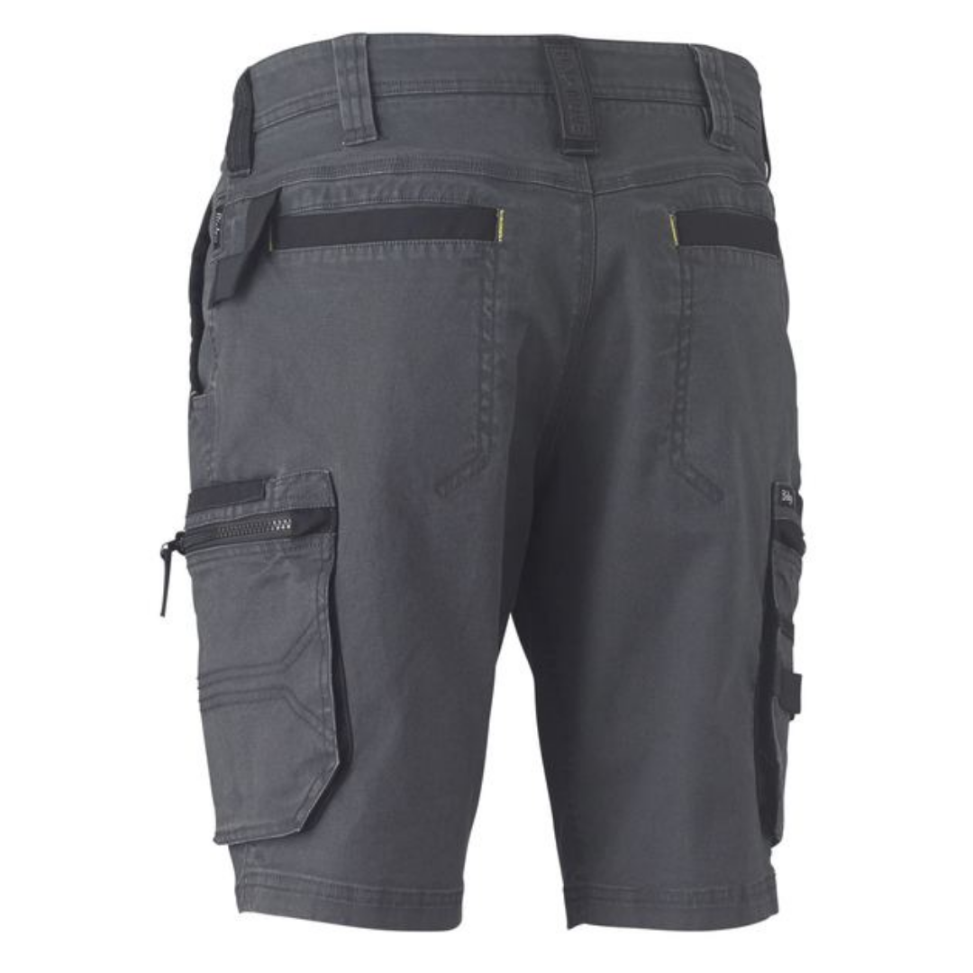 BSHC1330 Bisley Men's Flex & Move Stretch Zip Cargo Short