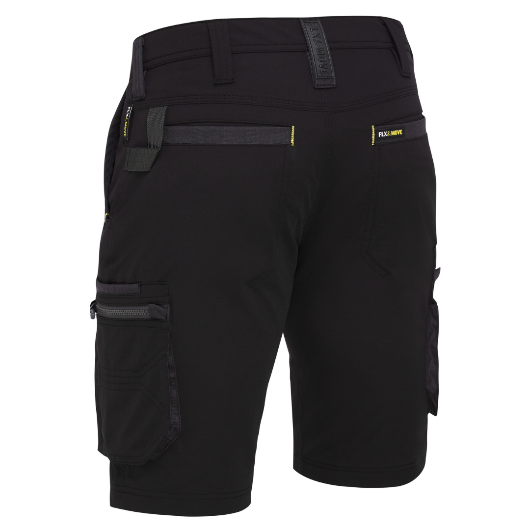 BSHC1332 Bisley Men's FLX & Move 4-Way Stretch Zip Cargo Short