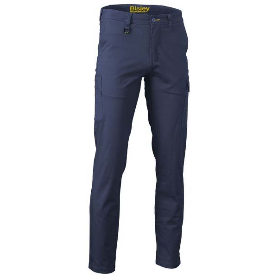 Bisley BPC6008 Men's "Stretch" Cotton Drill Cargo Pants