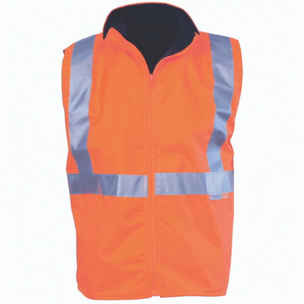 HiVis Reversible Vest with 3M R/Tape DNC3865*