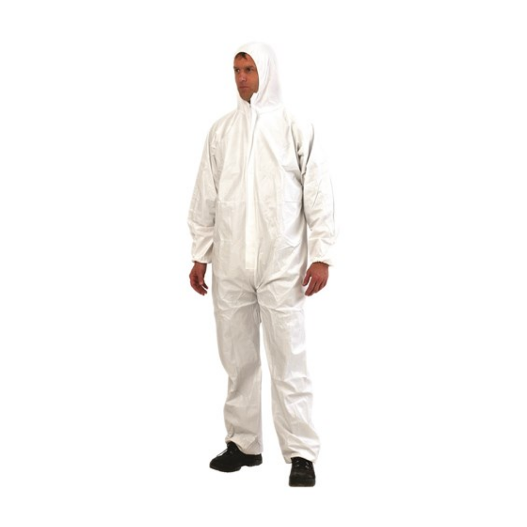 Disposable Coveralls White Provek (5 pack)