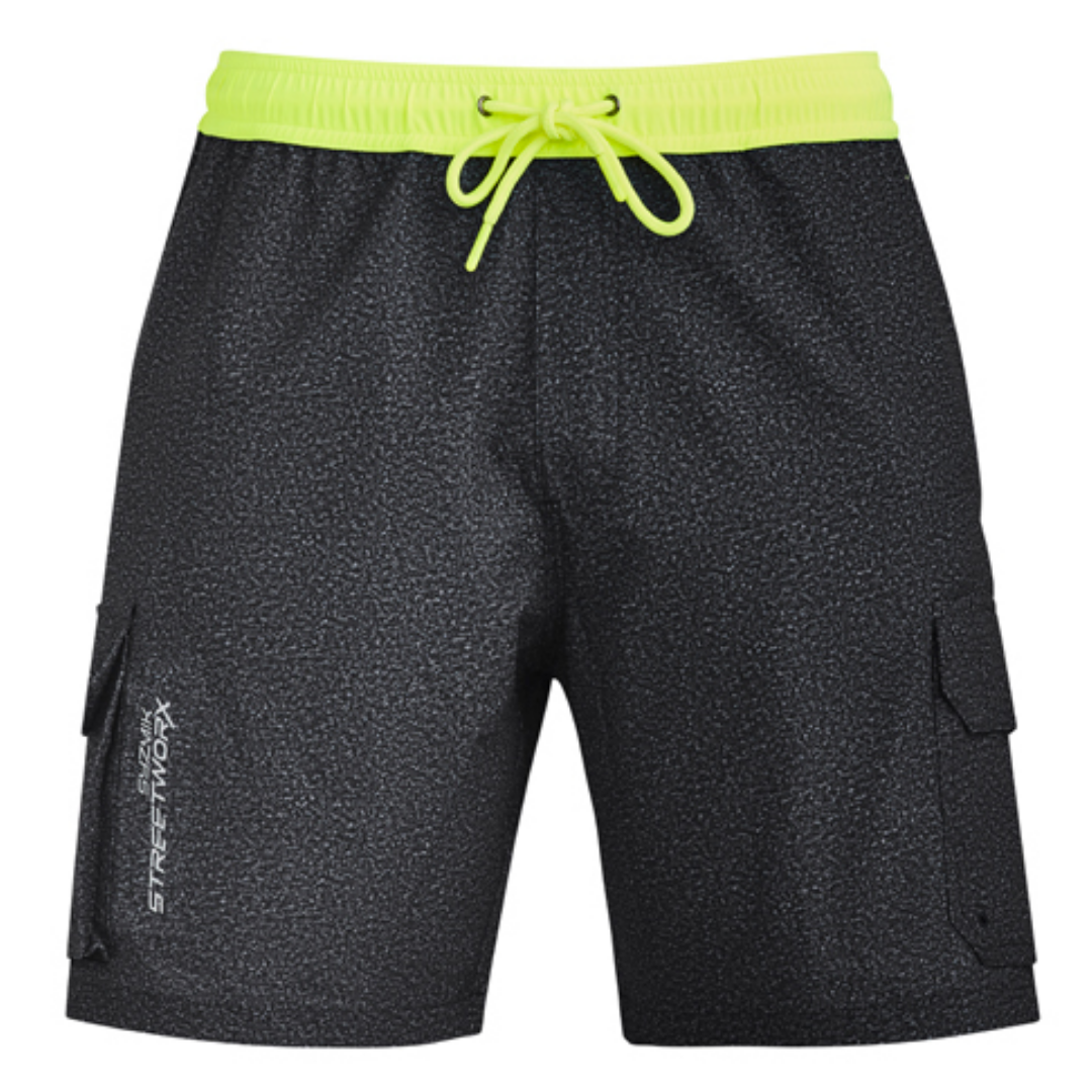 ZS240* Syzmik Men's Streetworx Stretch Work Board Short