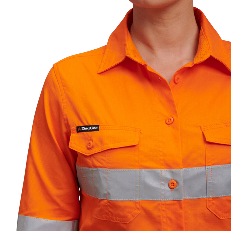 King gee hi vis 2025 shirts