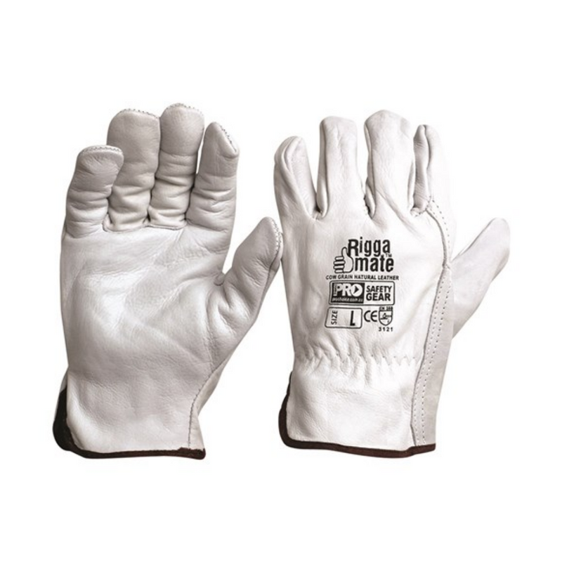 Riggamate Natural Cowgrain Gloves