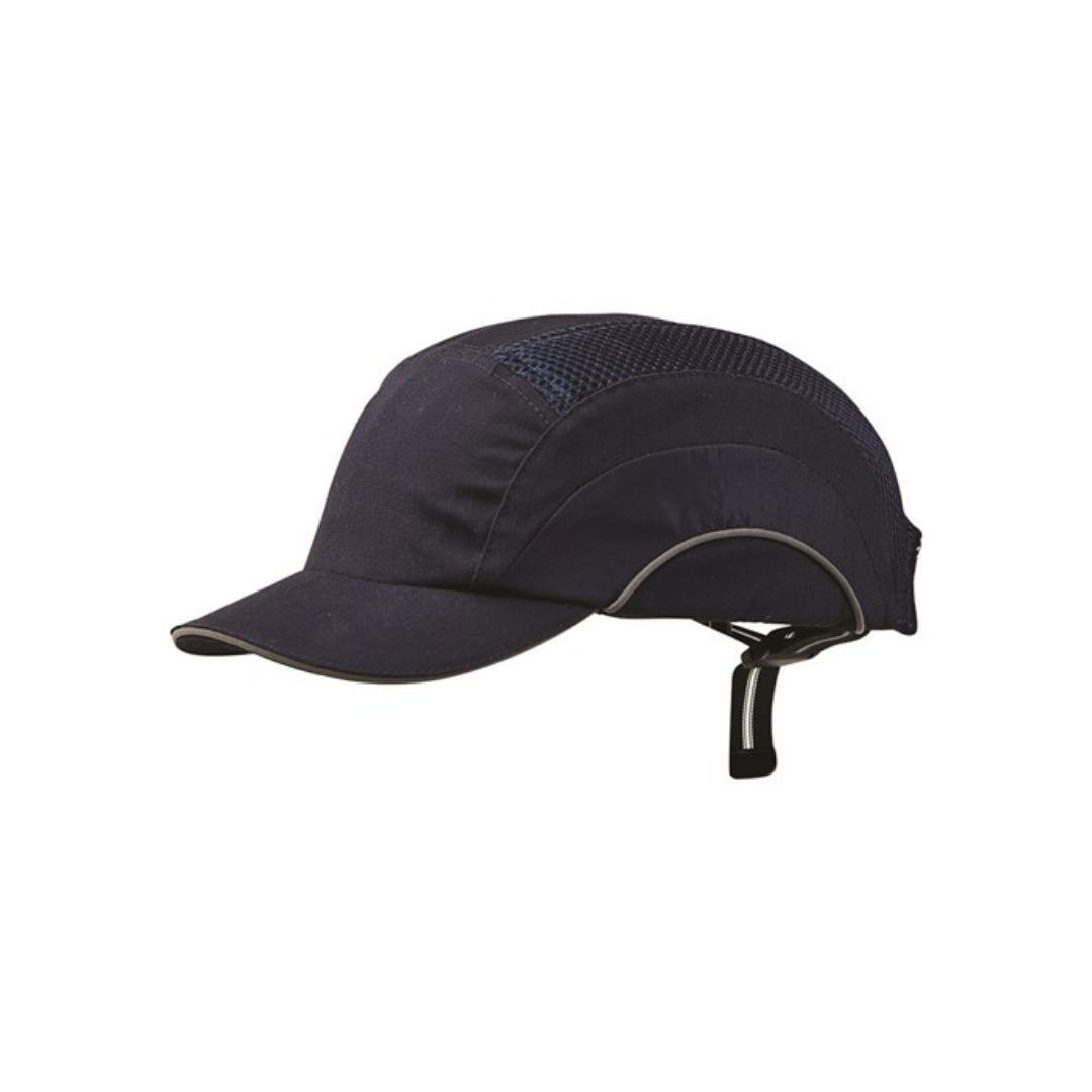 Bump Cap - Short Peak (Yellow & Navy)