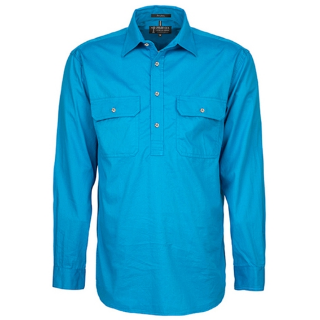 Men's Pilbara L/Sleeve C/Front Shirt RM200CF