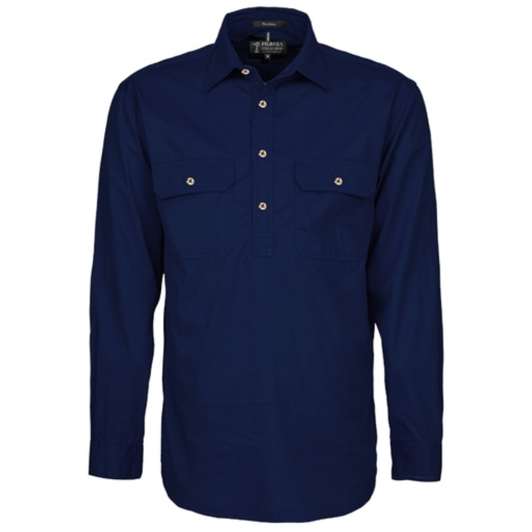 Men's Pilbara L/Sleeve C/Front Shirt RM200CF
