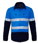 Kids Drill Shirts with Reflective Tape RM4050R