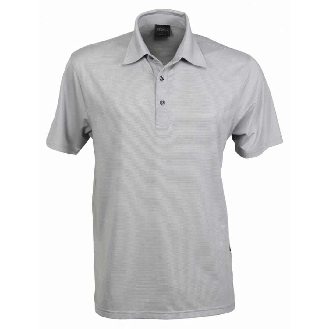 Stencil "Silvertech" Polo Shirt ST1058