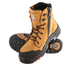 Steel Blue Torquay Mens Metal Free Zip Sided Safety Boots S617539