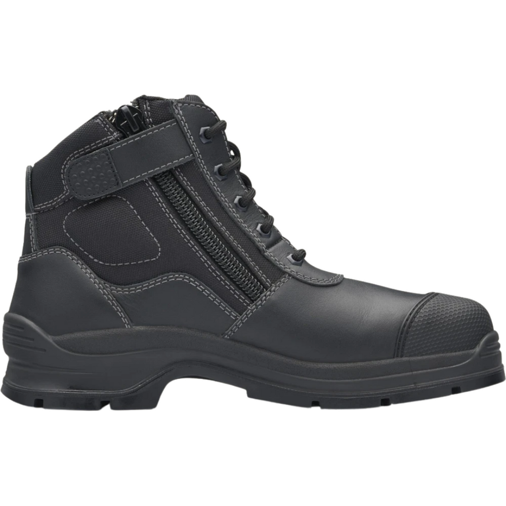 Blundstone 319 Men s Zip Side Safety Boots Black