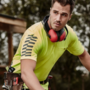 ZH320* Syzmik Men's Hi - Vis Komodo Work Polo