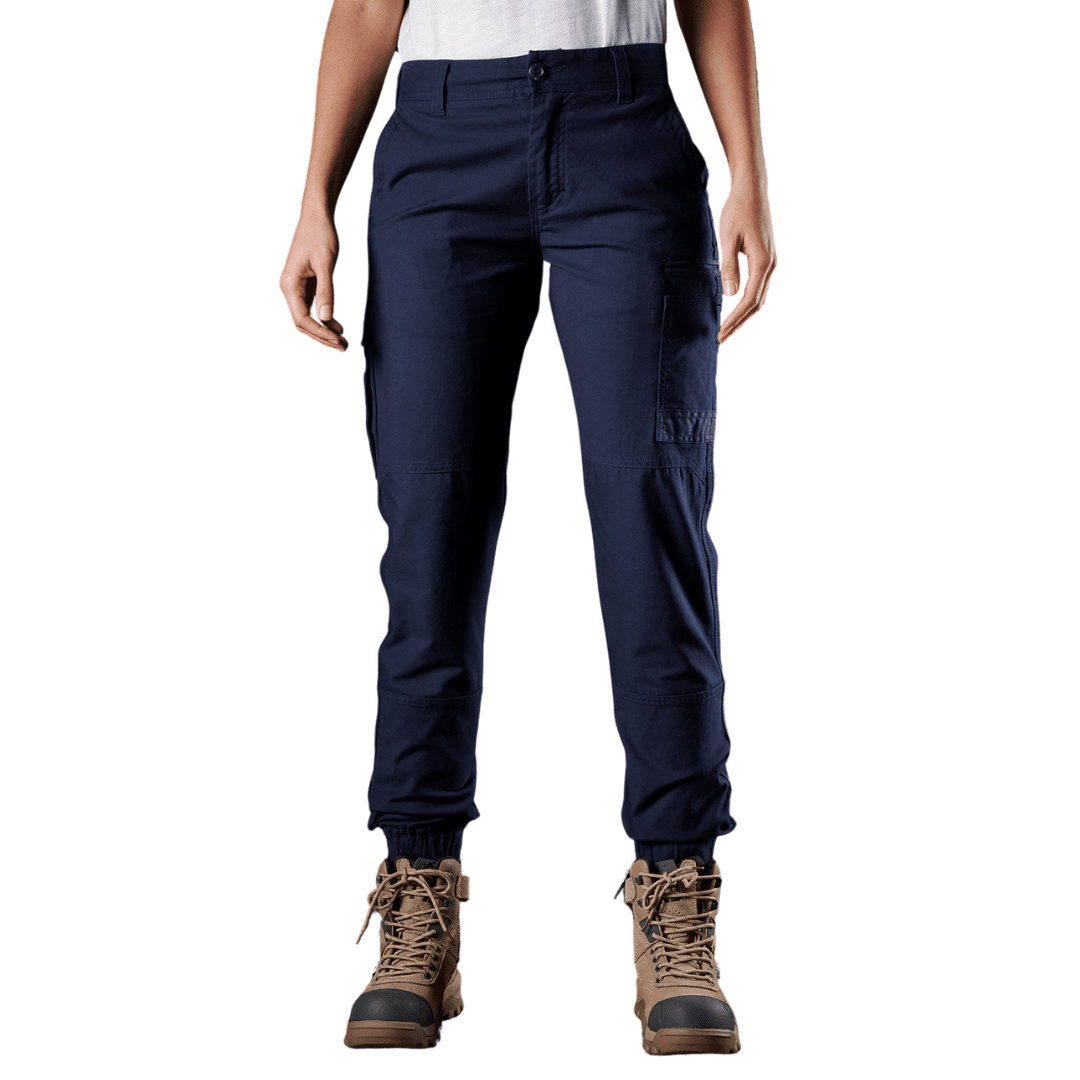 FXD WP4W Women's Stretch Cuffed Pants - NAVY