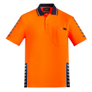 ZH320* Syzmik Men's Hi - Vis Komodo Work Polo