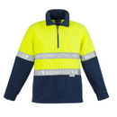 ZT461* Syzmik Men's Hi Vis 1/4 Zip Pullover Taped