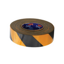 Self Adhesive Reflective Hazard Tape Yellow &amp; Black. 50M X 50mm