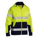 Bisley Men's Taped Hi Vis Fleece Hoodie BK6819T