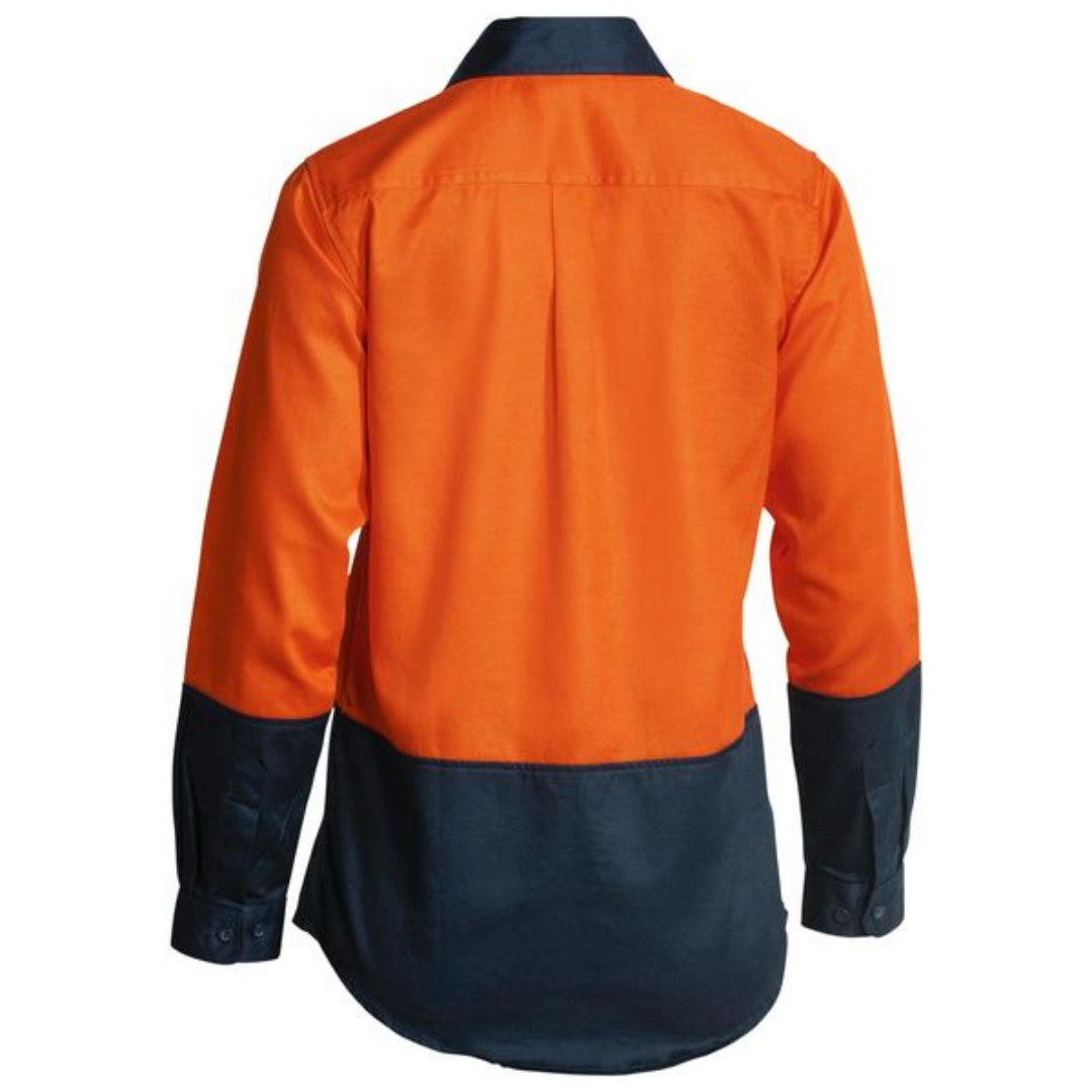 Bisley Women's Hi Vis Drill Shirt BL6267*